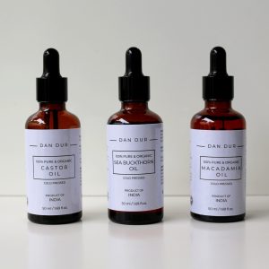 Sada pro vousy (Rakytník Řešetlákový, Ricin, Makadamie)