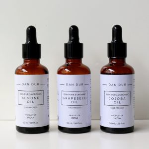 Sada pro mastné vlasy (mandle, hroznové semeno, Jojoba)