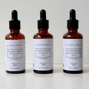 Sada pro mastnou pleť (meruňka, broskev, černá semena)