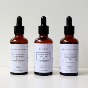 Sada pro posílení a výživu vlasů (Avokádo, Argan, Pšeničné klíčky)