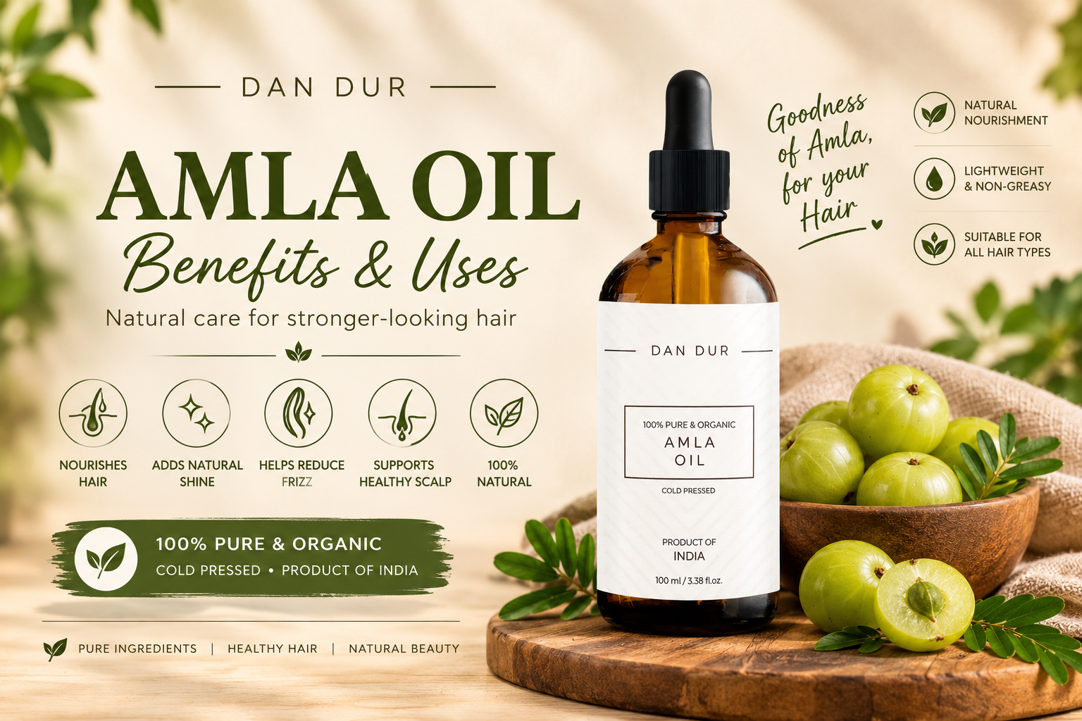 Amla Oil: Benefits & Uses