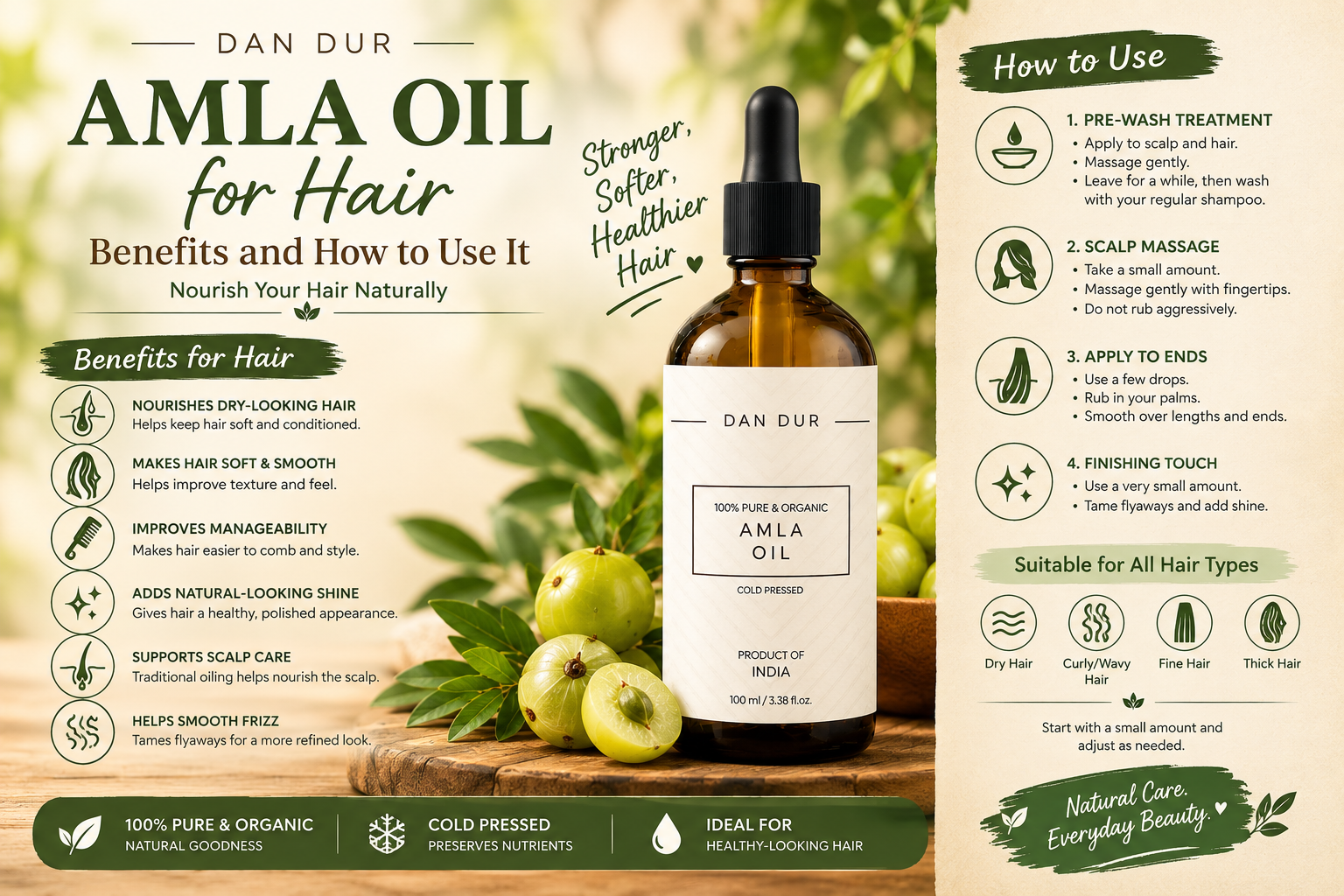Amla Oil for Hair - Benefits